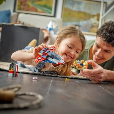 Gambar LEGO Marvel Captain America Vs Thanos Set 107 Pcs 76319 - Mix