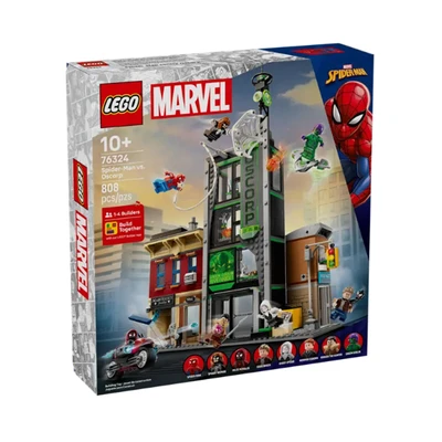 Gambar LEGO Marvel Spiderman Vs Oscorp Set 808 Pcs 76324 - Mix