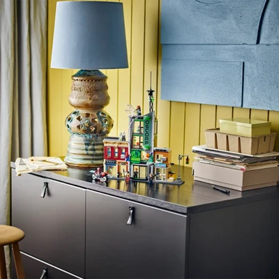 Gambar LEGO Marvel Spiderman Vs Oscorp Set 808 Pcs 76324 - Mix