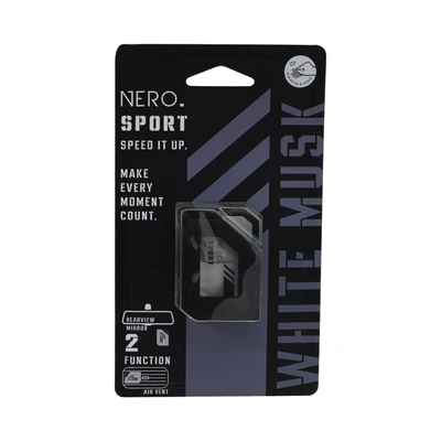 Gambar Flamingo White Musk Pengharum Mobil Nero Sport Membrane - Hitam