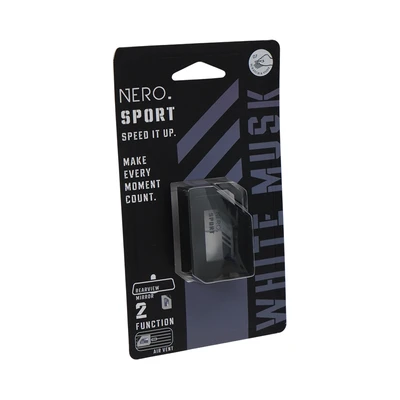 Gambar Flamingo White Musk Pengharum Mobil Nero Sport Membrane - Hitam