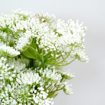 Gambar Informa Bunga Artifisial Fennel Bunch 18x18x45 cm - Putih