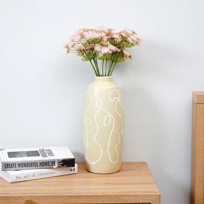 Gambar Informa Bunga Artifisial Fennel Bunch 18x18x45 cm - Pink