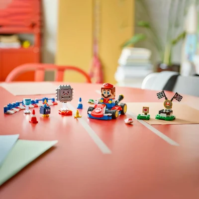 Gambar LEGO Super Mario Interactive Mario & Standard Kart Set 278 Pcs 72043 - Mix