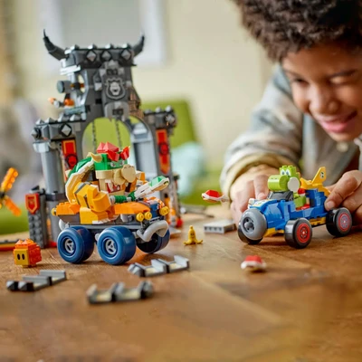 Gambar LEGO Super Mario Kart Bowsers Castle Set 1068 Pcs 72039 - Mix