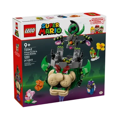 Gambar LEGO Super Mario Prince Florian & Castle Bowser Set 1251 Pcs 72042 - Mix