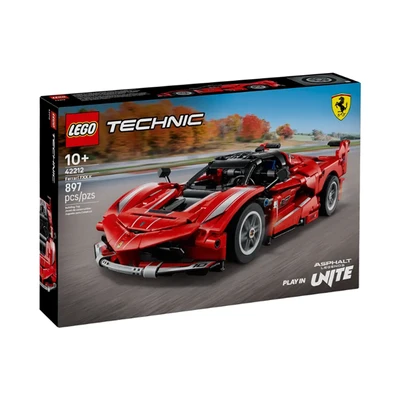 Gambar LEGO Technic Ferrari Fxx K Set 897 Pcs 42212 - Merah
