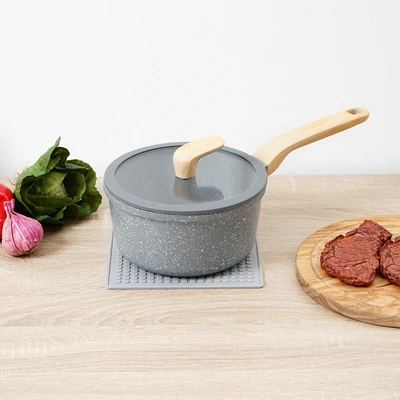 Gambar Culinart Tatakan Tahan Panas Multifungsi Square 18 cm - Abu-abu