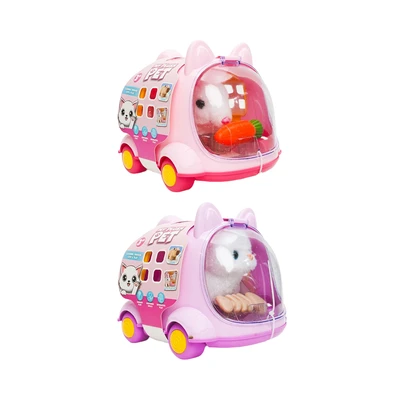 Gambar Pretty Missy My Plush Pet Set Boneka Rabbit & Kandang Random