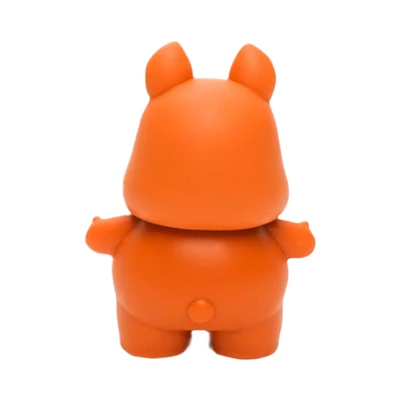 Gambar Pretty Missy Set Knitting Fox - Oranye