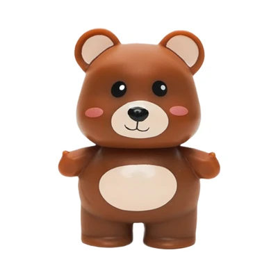 Gambar Pretty Missy Set Knitting Bear - Cokelat