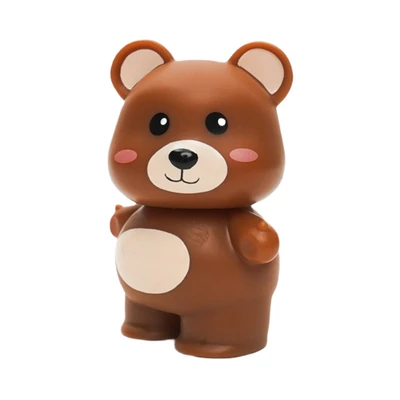 Gambar Pretty Missy Set Knitting Bear - Cokelat