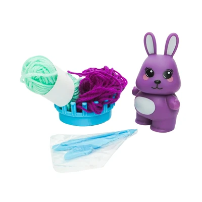Gambar Pretty Missy Set Knitting Rabbit - Ungu