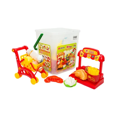 Gambar Pretty Missy Set Supermarket Peeling & Cutting Veggie Seafood Bucket - Mix