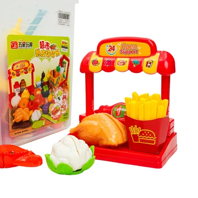 Gambar Pretty Missy Set Supermarket Peeling & Cutting Veggie Seafood Bucket - Mix