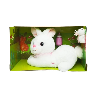 Gambar Pretty Missy Boneka Hewan Surprise Baby Rabbit - Putih