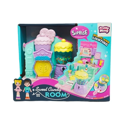 Gambar Pretty Missy Playset House Sweet Candy Room - Hijau/ungu