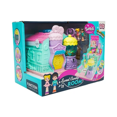 Gambar Pretty Missy Playset House Sweet Candy Room - Hijau/ungu