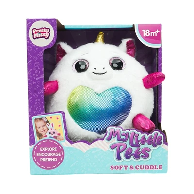 Gambar Pretty Missy My Little Pets Boneka Comfort Unicorn Lampu & Suara - Putih