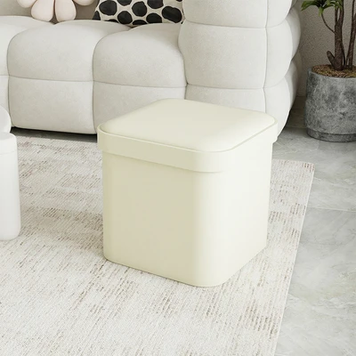 Gambar Informa Pouf Bangku Ottoman Lipat - Kuning Lemon
