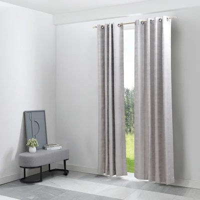 Gambar Informa Gorden Blackout Polyester 140x250 cm Set 2 Pcs - Cokelat Mist Sand