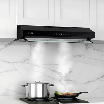 Gambar Klaz Airevo Penghisap Asap Dapur Touch Motion 60x49x14 cm - Hitam