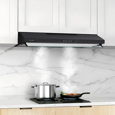 Gambar Klaz Airevo Penghisap Asap Dapur Touch Motion 90x49x14 cm - Hitam