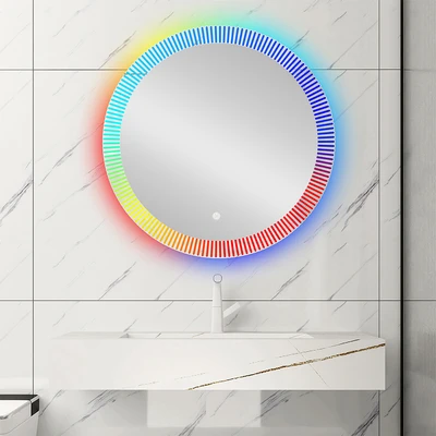 Gambar Informa Cermin Dinding Dekorasi LED Frameless Round 60x60 cm