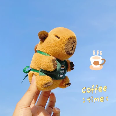 Gambar Capybara Gantungan Kunci Doll Gourmet Random