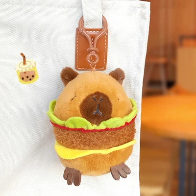 Gambar Capybara Gantungan Kunci Doll Gourmet Random