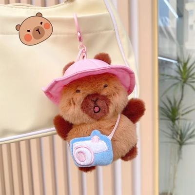 Gambar Capybara Gantungan Kunci Doll Travel Random
