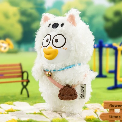 Gambar Man Chao Gantungan Kunci Boneka Plush Duckyo Friends Random