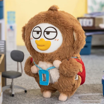 Gambar Man Chao Gantungan Kunci Boneka Plush Duckyo Friends Random