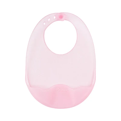 Gambar Kindla Celemek Makan Bayi Silikon Little Meal Plain Random