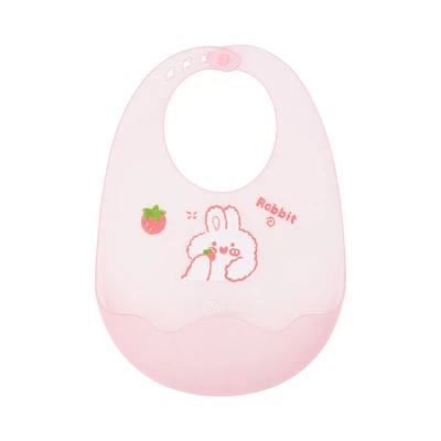 Gambar Kindla Celemek Makan Bayi Silikon Little Meal Animal Random