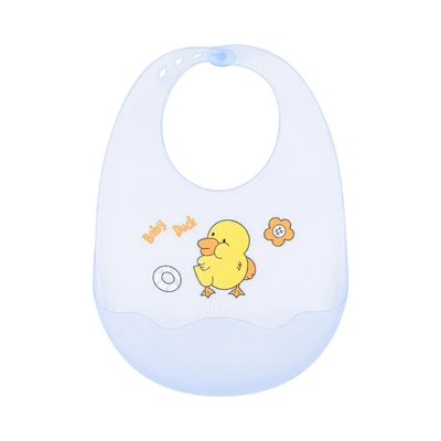 Gambar Kindla Celemek Makan Bayi Silikon Little Meal Animal Random