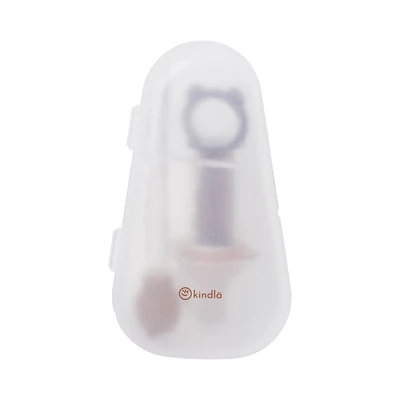 Gambar Kindla Set Pipet Obat Bayi 2 in 1 Medbuddy Transparan - Cokelat