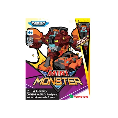 Gambar Tobot Robot Mini Monster - Oranye/merah