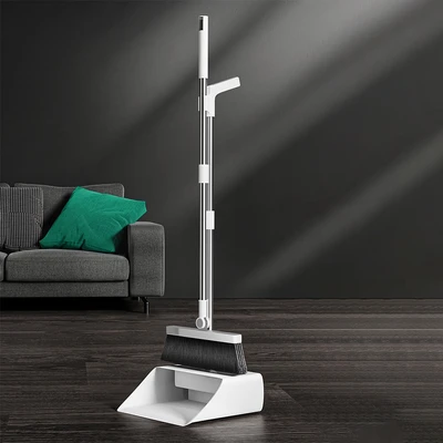 Gambar Proclean Set Sapu & Pengki Dengan Lint Roller - Putih/Silver