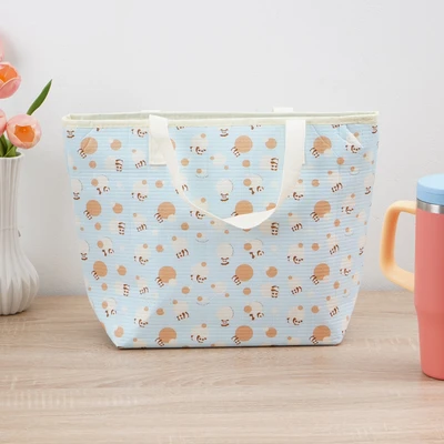 Gambar Ataru 43x30 cm Tas Bekal Makanan Thermal Bear - Biru