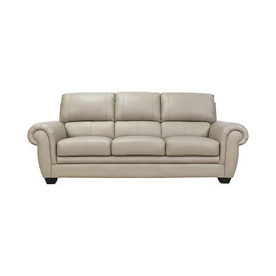 Gambar Informa Zora Sofa Kulit 3 Seater - Krem