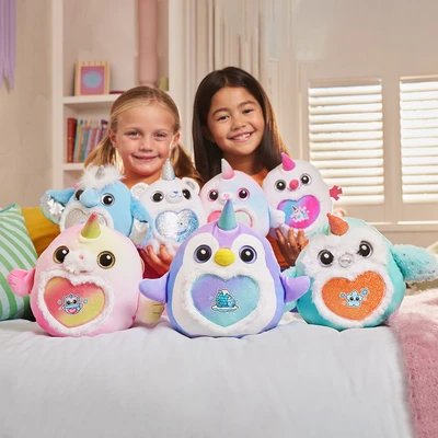 Gambar Rainbocorns Set Boneka Plush Eggzania Frozen Random