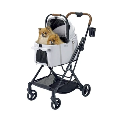 Gambar Ibiyaya Tinker Stroller Hewan Small - Silver