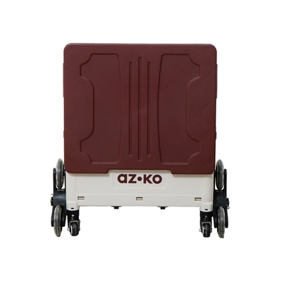 Gambar Azko Troli Lipat Multifungsi 50 kg Dengan 8 Roda - Mix