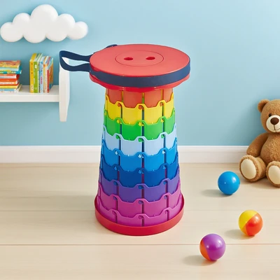 Gambar Soleil Bangku Lipat Telescopic Rainbow Random