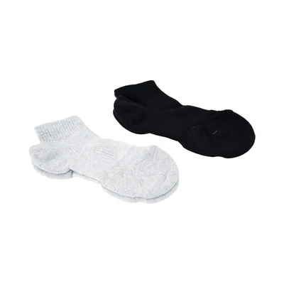 Gambar Ataru Set 2 Pasang Kaos Kaki Olahraga Pria - Abu-abu/Hitam