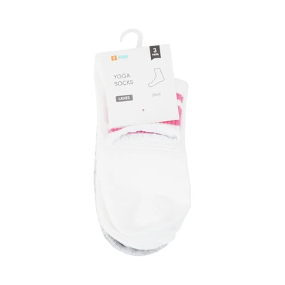 Gambar Ataru Set 3 Pcs Kaos Kaki Yoga Wanita - Mix