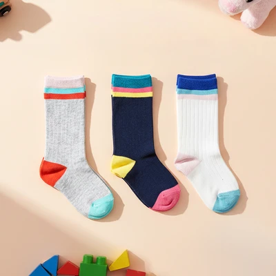 Gambar Ataru Set 3 Pasang Kaos Kaki Anak Crew - Mix