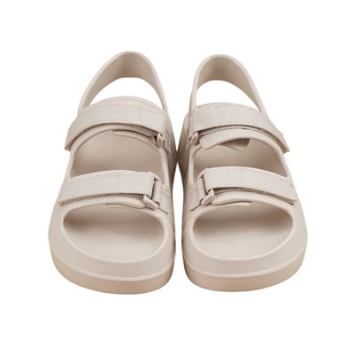 Gambar Ataru Ukuran 40 Sandal Wanita Double Strap TXT - Krem