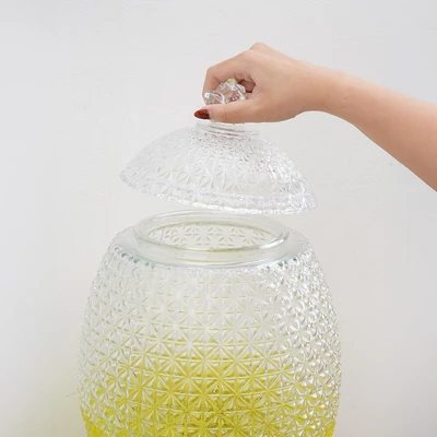 Gambar Culinart Pineval Dispenser Minuman Kaca 11 Liter Transparan